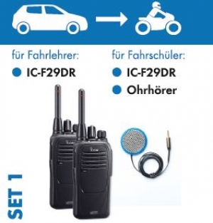 Kommunikation für Fahrschulen von ICOM