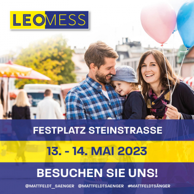 Besuchen Sie uns auf der LEOMESS 2023!